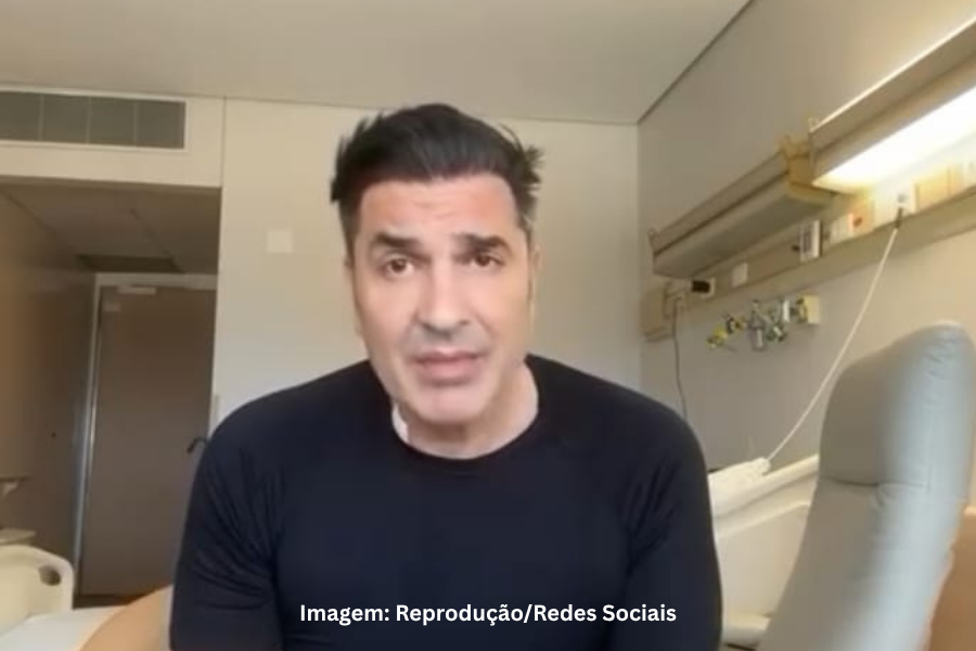 No hospital, Edu Guedes emociona com relato de cirurgia delicada