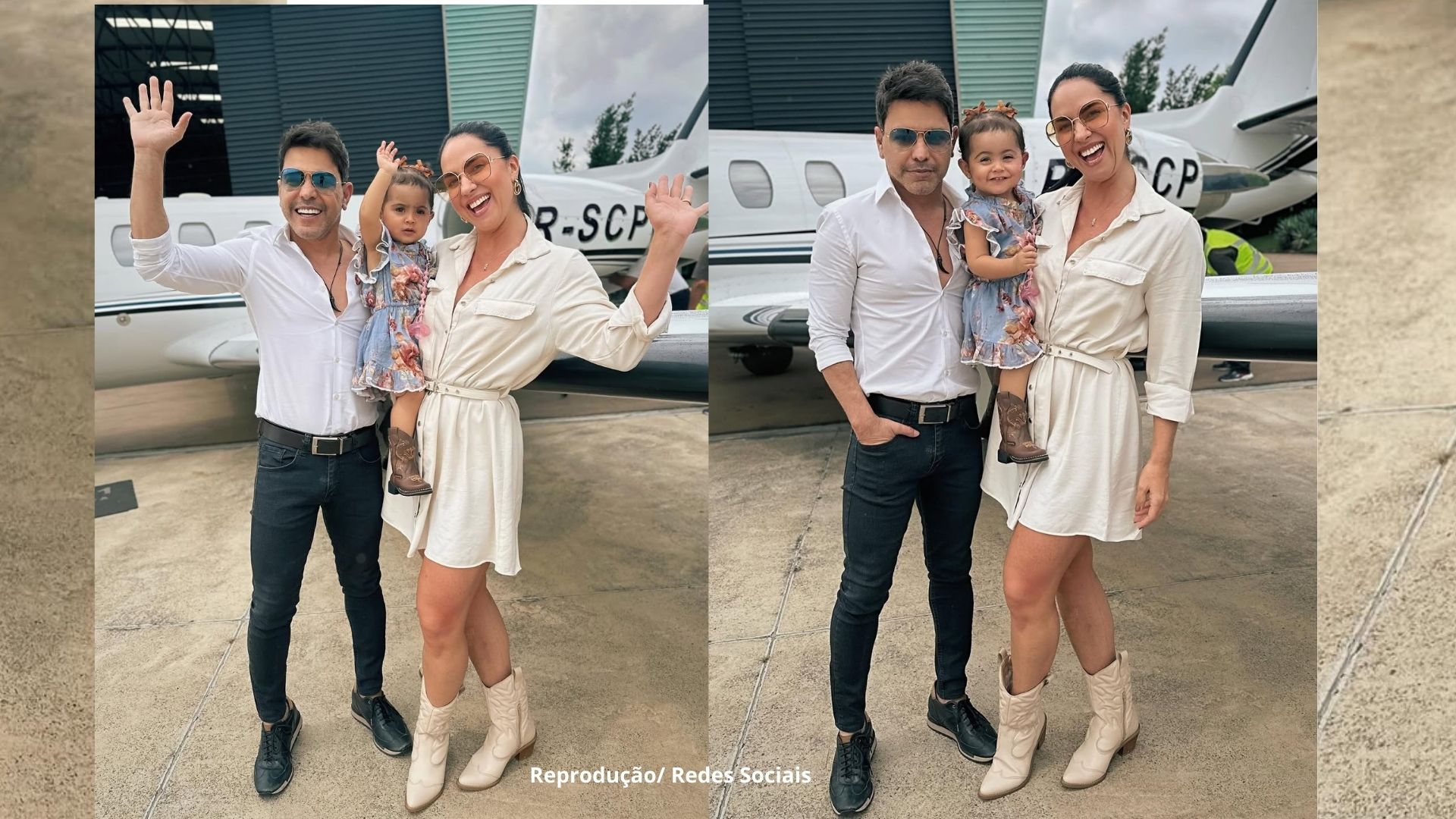 Zezé Di Camargo e Graciele mostram as férias “raiz” da pequena Clara na Fazenda É o Amor