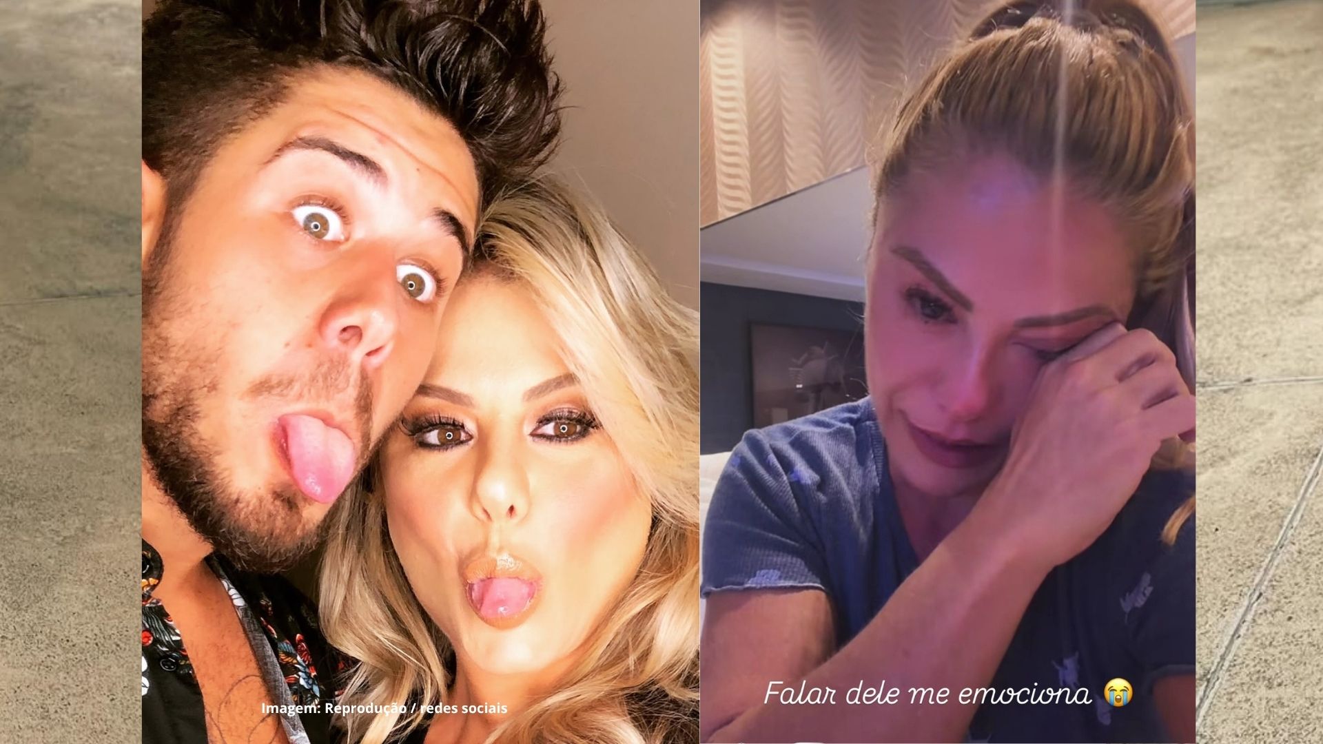 Poliana Rocha chora ao revelar cliques raros de Zé Felipe