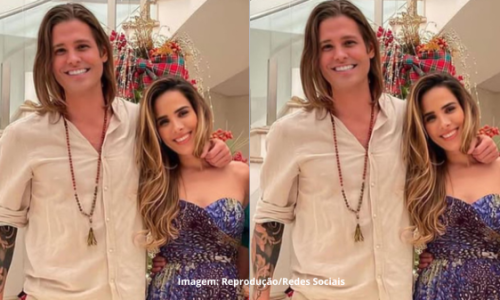 Dado Dolabella busca seus pertences em sacos de lixo na mansão de Wanessa Camargo
