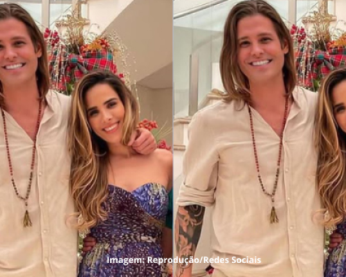 Dado Dolabella busca seus pertences em sacos de lixo na mansão de Wanessa Camargo