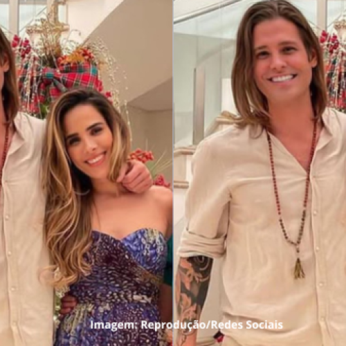 Dado Dolabella busca seus pertences em sacos de lixo na mansão de Wanessa Camargo