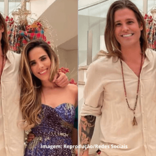 Dado Dolabella busca seus pertences em sacos de lixo na mansão de Wanessa Camargo