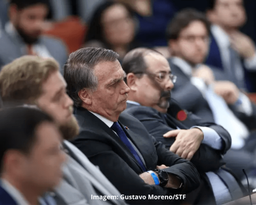 Tensão e Calma: A Postura de Bolsonaro no Interrogatório de Mauro Cid no STF