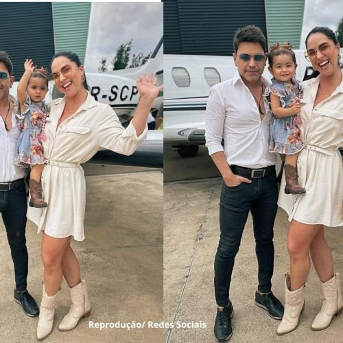 Zezé Di Camargo e Graciele mostram as férias “raiz” da pequena Clara na Fazenda É o Amor