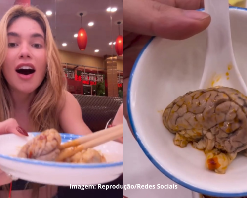 Virginia Fonseca come cérebro na China e se hospeda em hotel luxuoso