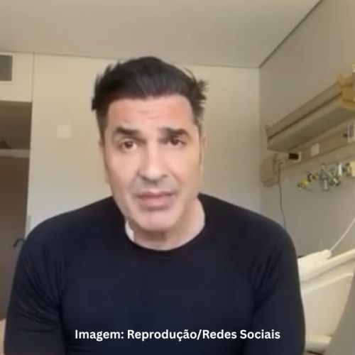 No hospital, Edu Guedes emociona com relato de cirurgia delicada