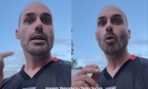 Eduardo Bolsonaro diz estar pronto para o “tudo ou nada” e trabalha com Trump por mais sanções contra o Brasil