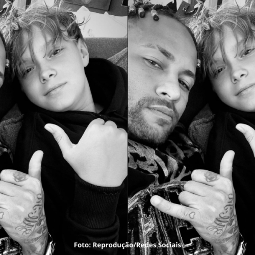 Após goleada histórica no Santos, Neymar recebe apoio do filho e mostra mensagem tocante