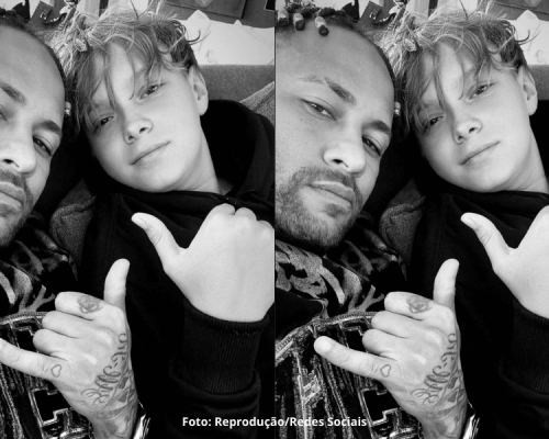 Após goleada histórica no Santos, Neymar recebe apoio do filho e mostra mensagem tocante