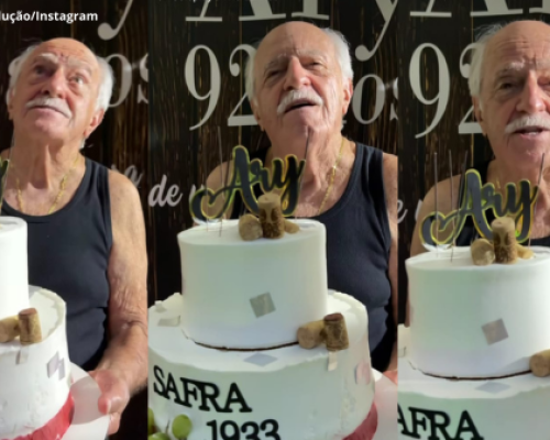 Ary Fontoura Celebra 92 Anos Com amigos Famosos e Familiares